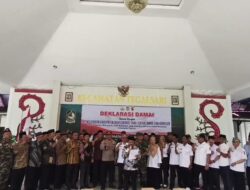 FORPIMKA Tegalsari Gelar Deklarasi Damai untuk Wujudkan Banyuwangi Aman dan Kondusif