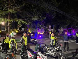 Patroli Gabungan Skala Besar, Polresta Banyuwangi Tegaskan Komitmen Jaga Harkamtibmas