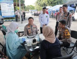 Donor Darah & Cek Kesehatan Meriahkan HUT Lalu Lintas ke-70 di Jember