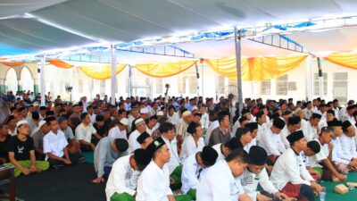 Lapas Banyuwangi Bersholawat, Warga Binaan Diajak Teladani Akhlak Rasulullah