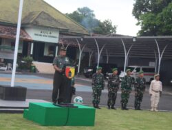 Kodim 0825/Banyuwangi Gelar Upacara 17-an Dipimpin Kasdim Mayor Kav Suprapto