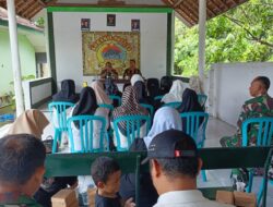 Pertemuan Bulanan Koramil 0825/14 Kabat, Diisi Pengarahan dan Sosialisasi Aplikasi BRImo