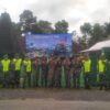 Sinergitas Anggota Koramil Songgon Dan Banser Laksanakan Apel Dan Patroli Gabungan Di Wilayah Kecamatan Songgon