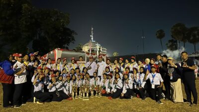 Sabet 15 Trofi, Kontingen Banyuwangi Raih Juara Kategori Utama Jumbara PMR ke X Jatim