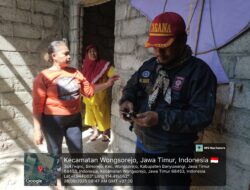 Tagana Dinsos PP dan KB Kabupaten Banyuwangi Gerak Cepat Bantu Warga Terdampak Gempa.