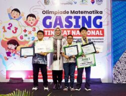 Pelajar Banyuwangi Jawara di Olimpiade Matematika Gasing Nasional 2025