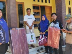 Dinsos Provensi Jatim Salurkan Bantuan Bagi Warga Terdampak Melalui Tagana Dinsos PP dan KB Banyuwangi