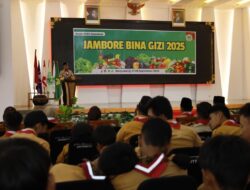 Para Pramuka Penggalang Banyuwangi Disiapkan Jadi Agen Pencegahan Stunting