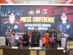 Polres Kediri Kota Amankan Lima Tersangka Pengeroyokan