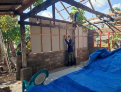 Sinergi TNI, Pemprov Jatim, dan Warga Sekitar, Gotong Royong Bangun Hunian Layak di Glagah, Banyuwangi