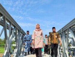 Jembatan Darurat Sungailembu Rampung, Warga Tiga Desa di Pesanggaran Bisa Beraktivitas Normal
