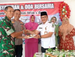 Koramil 0825/04 Genteng Gelar Tasyakuran, Doa Bersama, dan Santunan di HUT TNI ke-80