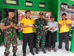 Koramil 0825/23 Tegalsari Gelar Tasyakuran HUT TNI Ke-80 Meriah Bersama Orkes Bolo Musik Wonge Gajah Osing