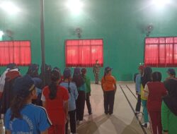 Membentuk Generasi Muda Melalui Kegiatan Pemberian materi Wasbang dan PBB