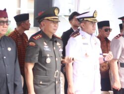 Dandim 0825/Banyuwangi Hadiri Gelar Upacara Hari Jadi ke-80 Provinsi Jawa Timur