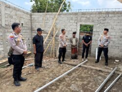 Polri Peduli : Polres Kediri Salurkan Bantuan untuk Pembangunan Masjid