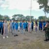 Koramil 0825-11/Pesanggaran Pelatihan Pasukan Pengibar Bendera Dalam Rangka Upacara Hari Santri Nasional Tahun 2025