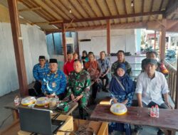 Forpimka Kecamatan Pesanggaran Video Conference Serentak Peletakan Batu Pertama Pembangunan Koperasi Desa Koperasi Merah Putih