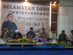 Peringatan Hari Jadi ke-162 Desa Wringin Songo Gelar Selamatan, “Guyub Rukun Mbangun Desa”