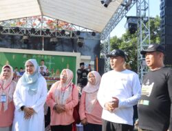 Kasdim 0825 Banyuwangi Hadiri Banyuwangi Bersholawat, TNI dan Santri Kompak Gaungkan Cinta Tanah Air