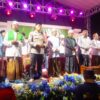 Kapolresta Banyuwangi  mendampingi Wakil Ketua Umum PBNU, Bersholawat Gaungkan Semangat Santri dan Cinta Rasulullah 