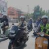 Polres Pasuruan Bersama Toga Tomas dan Komunitas Gelar Touring Bersholawat Untuk Kamseltibcarlantas