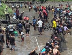 Warga Serbu Dam Singir Banyuwangi: Tradisi Tahunan Berburu Ikan di Tengah Pengeringan Bendungan