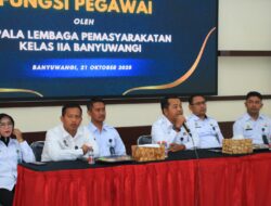 Kalapas Banyuwangi Tekankan Integritas dan Profesionalitas Petugas dalam Penguatan Tugas Pemasyarakatan