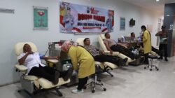 Polres Jember Gelar Donor Darah, Peringati HUT Humas Polri ke-74 dengan Semangat Humanis