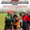 Disiplin Militer Padukan Semangat Religius: Siswa SMA NU Digembleng Koramil 0825/05 Kalibaru untuk Upacara Hari Santri