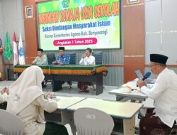 Kemenag Banyuwangi Bekali 350 Siswa MAN 1 dengan Bimbingan Remaja Usia Sekolah: Cegah Pernikahan Dini, Bentuk Generasi Tangguh