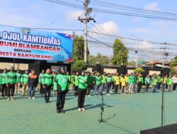 Polresta Banyuwangi Gelar Apel Ojol Kamtibmas “Jaga Bumi Blambangan”, Perkuat Sinergi Polisi dan Pengemudi Online