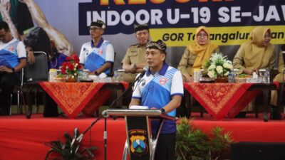 Kejurprov Bola Voli U-19 Jawa Timur Resmi Dibuka di Banyuwangi, Kapolresta Rama Samtama: Ajang Ini Lahirkan Bibit Unggul Daerah