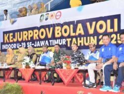 Dandim Banyuwangi Dukung Penuh Kejurprov Bola Voli Jatim U-19, Kobarkan Semangat Sportivitas dan Persaudaraan Atlet Muda