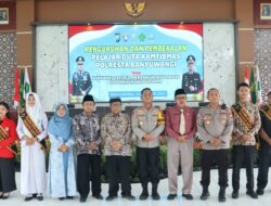 280 Pelajar Banyuwangi Resmi Dikukuhkan Jadi Duta Kamtibmas 2025 oleh Polresta Banyuwangi 