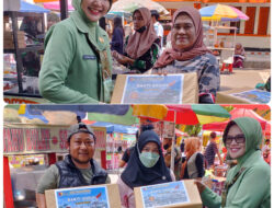 TNI Kodim 0825 Banyuwangi Rayakan HUT ke-80 dengan Upacara dan Pembagian Sembako untuk Pelaku UMKM BCM Taman Blambangan