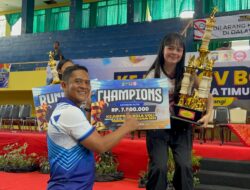 Kejurprov Bola Voli Indoor U-19 Jatim 2025 Resmi Ditutup, Wakapolresta Banyuwangi Serahkan Penghargaan kepada Para Juara