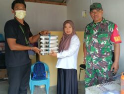 Kawal Program Gizi Anak, Babinsa Posramil 0825/22 Licin Dampingi Uji Coba Distribusi Makanan Bergizi Gratis di Tamansari