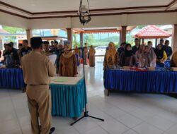 Sinergi Tiga Pilar! Babinsa Koramil 0825/05 Kalibaru Hadiri Pelantikan Perangkat Desa Kebonrejo, Tekankan Pentingnya Pelayanan Prima