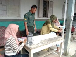 Babinsa Koramil 0825/16 Glenmore Aktif Dampingi Posyandu, Wujud Nyata Kepedulian terhadap Kesehatan Ibu dan Anak