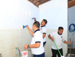 Lapas Banyuwangi Perbaiki Fasilitas Wudu Masjid Nurul Yasin Fatimah dalam Rangka Hari Bakti Kemenimipas Ke-1