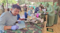 Rayakan HUT ke-62, Brigif 9 Jember Sumbangkan 108 Kantong Darah untuk PMI