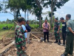 Dandim Turun Langsung ke Olehsari, Babinsa Sertu Paizul Jadi Sorotan Saat Tinjau Progres KDMP