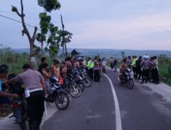 Operasi Zebra Semeru 2025, Polres Tuban Amankan 21 Remaja Pelaku Balap Liar di Jalur Semanding–Grabagan