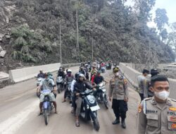 Polda Jatim Himbau Warga Tetap Waspada Antisipasi Letusan Sekunder Gunung Semeru
