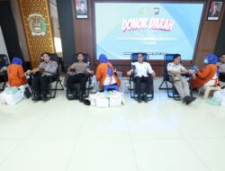 Polda Jatim Gelar Donor Darah Sambut HUT Korpri ke-54