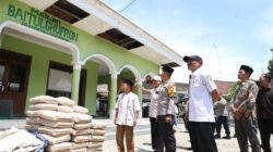 Polres Kediri Salurkan Puluhan Karung Semen Dukung Pembangunan Masjid