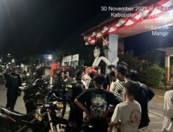 Respons Cepat Polresta Banyuwangi: Balap Liar Dibubarkan, Tawuran Pemuda Digagalkan