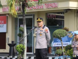 Apel Jam Pimpinan, Kapolresta Banyuwangi Tekankan Kesiapan Jelang Operasi Lilin 2025