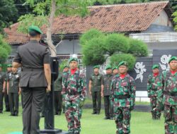 Dandim 0825/Banyuwangi Pimpin Upacara Peringatan Hari Juang TNI AD ke-80, Momentum Reefleksi Jati Diri TNI